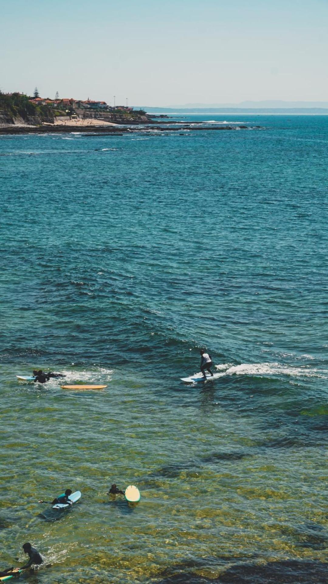 Turismo Do Seculo Hotel เอสตอริล ภายนอก รูปภาพ Surfers at the mouth of the River Tweed